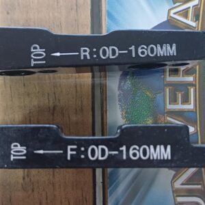 Adaptador de mordaza freno de ruta de 140-160mm